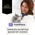 Purina Pro Plan, FortiFlora. Teksti: TARGETED NUTRITION BACKED BY SCIENCE. Kuvassa eläinlääkäri ja harmaa kissa.