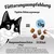 Fütterungsempfehlung für ausgewachsene Katze (4kg): Tägliche Menge bis zu 13g oder 35 Stück. Frisches Trinkwasser bereitstellen und Hauptmahlzeit anpassen.