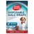 Simple Solution Disposable Male Wraps, taglia Small per circonferenza vita 12-19 pollici. Protezione per marcatura, incontinenza e viaggi. Confezione da 12 pezzi, super assorbente, a prova di perdite.