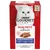 Purina Gourmet Mon Petit Intense, fina strimlor i utsökt sås. Smaker: tonfisk, lax, forell. Förpackning med 6x50g portionspåsar.