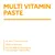 Multi Vitamin Paste, ab dem 7. Lebensmonat, Made in Germany, für die tägliche Versorgung mit wichtigen Nährstoffen.
