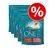 Lot de sachets Purina ONE Sterilcat pour chats stérilisés, 800 g chacun, avec un chat sur l’emballage et un symbole de réduction en rouge avec le signe %. Lot de sachets Purina ONE Sterilcat pour chats stérilisés, 800 g chacun, avec un chat sur l’emballage et un symbole de réduction en rouge avec le signe %.