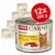 animonda Carny Senior Rind + Huhn mit Käse, 12×200 g konzerv pre mačky. 100 % čerstvé ingrediencie, bez obilnín, vyrobené v Nemecku. Viditeľný obrázok mačky a kúskov mäsa so syrom.