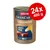 animonda GranCarno Single Protein Supreme ROSS PUR, 24x400 g. Tekst: 100 % friske råvarer, 1 Protein Quelle, ohne Getreide, ohne Gluten. Dåse med billede af hest og kød.