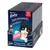 Purina Latz Deli Moments, indeholder laks, 100% smag, uden tilsat sukker. Flersproget emballage med billede af kat og snack.