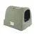 Toilette per gatti Curver - verde: L 51 x P 38,5 x H 39,5 cm