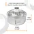 Dog Mate Trinkbrunnen Edelstahl Wireless - 8 L Dog Mate Trinkbrunnen Edelstahl Wireless - 8 L