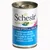 Lata de Schesir Nature for Cat, atún con aloe. Texto visible en varios idiomas: TUNA WITH ALOE, THON AVEC ALOÈS, THUNFISCH MIT ALOE, ATÚN CON ÁLOE, TONIJN MET ALOË.