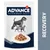 ADVANCE Veterinary Diets Recovery natvoer, afbeelding van hond en kat, stukjes voer op een bord, merknaam affinity zichtbaar op verpakking.