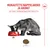 Kissa syö kupista, jossa on Royal Canin -logo, teksti: MUKAUTETTU NAPPULAKOKO JA AROMIT, AUTTAVAT PARANTAMAAN MAITTAVUUTTA, nappulakoko esitetty mittakaavassa 1 cm. Kissa syö kupista, jossa on Royal Canin -logo, teksti: MUKAUTETTU NAPPULAKOKO JA AROMIT, AUTTAVAT PARANTAMAAN MAITTAVUUTTA, nappulakoko esitetty mittakaavassa 1 cm.