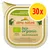 almo nature bio organic maintenance, FR-BIO-10 EU Agriculture, 30x. Text: con pollo e verdure, mit huhn und gemüse, avec poulet et légumes. Ekologiskt certifikat synligt.
