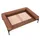 Dimensiunea XL: L 106 x l 76 x î 18 cm (crem / maro)