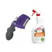 FURminator DeShedding Tool + 709 ml Nature's Miracle Set-In Flecken- und Geruchsentferner gratis! - M/L Katze / Kurzhaar
