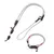 Nomad Tales Spirit Set: Halsband + riem, stone - Maat S + 200 cm lijn Nomad Tales Spirit Set: Halsband + riem, stone - Maat S + 200 cm lijn