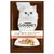 Purina Gourmet A la Carte cat food pouch, white long-haired cat image, visible text: Rezepte des Küchenchefs, Recettes du Chef, mit Lachs an feinem Gartengemüse, au saumon et sa jardinière.