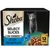 Sheba Select Slices in Gravy Fish Selection, 12 x 85g packs, certified sustainable seafood MSC label visible on packaging.