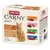 Animonda Carny Adult, hearty variety with beef + chicken, beef, turkey + shrimps, beef + ostrich, beef + guinea fowl. 100% fresh ingredients, grain-free, Made in Germany, 8x85g.