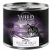 Wild Freedom Adult Sterilised 12 x 200 g - gabonamentes receptúra - Wild Hills Sterilised - kacsa & csirke