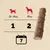 Consigli alimentari: cani 15–24 kg 1 pezzo, cani 25 kg+ 2 pezzi; calendario con numero 7. Bastoncino per cani visibile a destra.