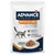 Advance Veterinary Diets Weight Balance, nízkokalorické, vysoký obsah vlákniny pro sytící efekt, příchuť: Great Taste, 85g. Obrázek kočky a podávané porce krmiva.