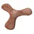Nomad Tales Blush Plüsch Boomerang - rot: L 30 x B 30 x H 5 cm