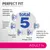 PERFECT FIT total 5 : défenses naturelles, fonctionnement urinaire sain, digestion saine, peau et pelage sains, maintien du poids de forme. ADULT 1+.