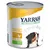 Yarrah BIO-ORGANIC SINCE 1992, CHUNKS with chicken, nettle & tomato, BIO ORGANIC. Koiran kuva purkin etiketissä.