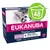Опаковка Eukanuba Premium Paté Kitten, 100% Animal protein, Grain Free, Mono-Protein, 12x85 г. Зелен символ с кофа и числото 48. Опаковка Eukanuba Premium Paté Kitten, 100% Animal protein, Grain Free, Mono-Protein, 12x85 г. Зелен символ с кофа и числото 48.