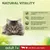Natural Vitality. Hergestellt mit natürlichen Zutaten, 70% des Proteins aus tierischer Herkunft, Sonnenblumenöl für Haut und Fell, Hefe als natürliche Vitamin-B-Quelle. Adult 1+ mit Rind und Huhn.