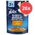 Purina Felix Katzenfutter, ab 7 Jahren, mit Huhn in Gelee, Packung enthält 26 Portionen. Purina Felix Katzenfutter, ab 7 Jahren, mit Huhn in Gelee, Packung enthält 26 Portionen.