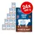 Butcher's Grain Free with Beef & Garden Veg Recipe in Gravy, 24 x 400g tins. Supporting Farmers, with gravy. UK flag visible on packaging.
