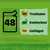 Packungsinhalt: 48 Stück, davon 24x Truthahn, 12x Kaninchen, 12x Geflügel.