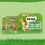 Kitekat Landpicknick u umaku, pakiranje 48x100 g. Prikaz mačke, zdjelice hrane i natpisa: Natural Vitality, 24x puretina, 12x kunić, 12x perad. Tekst na njemačkom jeziku.