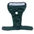 Pannolino per cani verde scuro con fascia elastica, foro per la coda e chiusura in velcro.