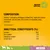 Composition: cereals including wholegrain wheat 4%, meat and animal derivatives, oils and fats, vegetable derivatives, minerals. Protein 18.5%, fat 7.9%, inorganic matter 7.5%, fibre 2.8%.