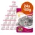 24x100g kattenvoer met kip, adult, Super Chunks, 74% vleesgehalte, extra vitamines, high protein. 24x100g kattenvoer met kip, adult, Super Chunks, 74% vleesgehalte, extra vitamines, high protein.