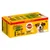 Pedigree Megapack 40 x 100g, žuto pakiranje s informacijama o proizvodu i prikazom sastojaka poput mrkve i komadića mesa.