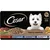 Cesar hearty casserole multipack, 8 trays of 150g. Includes beef with potatoes and carrots, duck with carrots and rice, lamb with sweet potatoes, game with carrots and green beans.