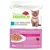 Natural Trainer comida para gatos para gatitos con bacalao y arándano rojo, sin colorantes, conservantes ni aromas. Bocconcini en salsa, paquete de 85g.