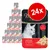 Lot de 24 sachets Miamor pour chat, visible : mit Huhn & Tomate, In Sauce, Helle Filetstückchen in delikater Sauce. Texte en allemand.