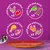Product contains 3 portions each of beef and poultry, lamb and duck, chicken and liver, and game and turkey. Illustrated icons show each meat type.