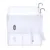 Transparent acrylic box with two metal hooks and a white rod, suitable for mounting or storage. Visible logo: Ista.