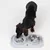 Dog eating from a grey anti-gulp bowl with integrated stainless steel bowl on a non-slip mat.