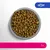 Bowl of dry pet food with a fish icon and label indicating suitable for ages 1 and above.