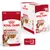 Royal Canin Medium Ageing Gravy-Salsa, 140 g Beutel, unterstützt Muskelmasse. Verpackung zeigt 10 x 140 g Pouches für Hunde über 7 Jahre und 11-25 kg.