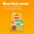 Pedigree Adult food with poultry and vegetables, 12kg bag. Features natural ingredients, prebiotics, no added artificial colours or flavours. Text: Meet their needs every step of the way.