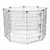 Enclos haut en métal TIAKI pour chiot - 8 panneaux de L 61 x H 106 cm