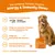 Die Vorteile der Allergy & Immunity Chews: Postbiotika, normale Funktion des Immunsystems, Hautgesundheit, saisonale Allergiesymptome. Extra: Leckerlis mit hohem Lachsanteil.