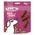 LILY'S KITCHEN DUCK with VENISON -koiranherkut, 70 g. Pakkauksessa kolme makkaran muotoista herkkua näkyvissä.