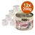 Dogs'n Tiger Schlemmer-Menü Allerliebst, vită suculentă cu ficat și dovleac, masă de carne pentru pisici adulte, 12x 200g conserve.